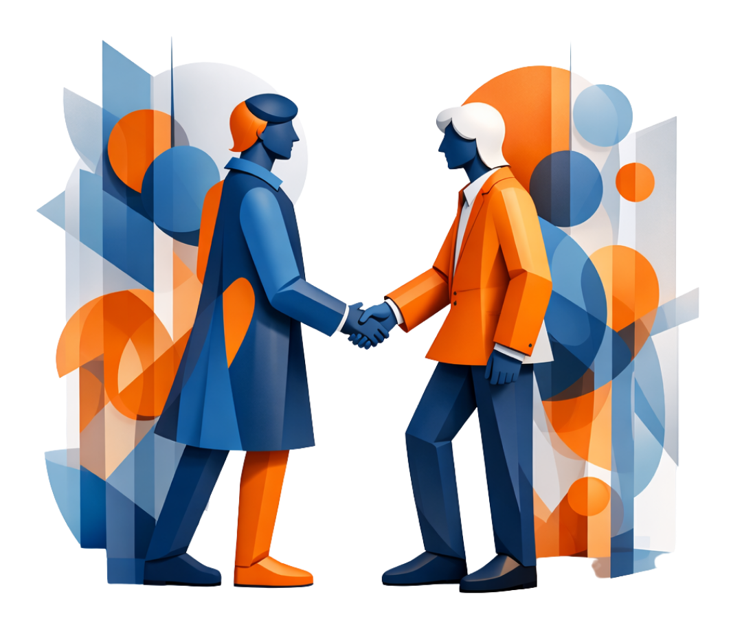 Aperto de mãos / Parceria e Contribuição